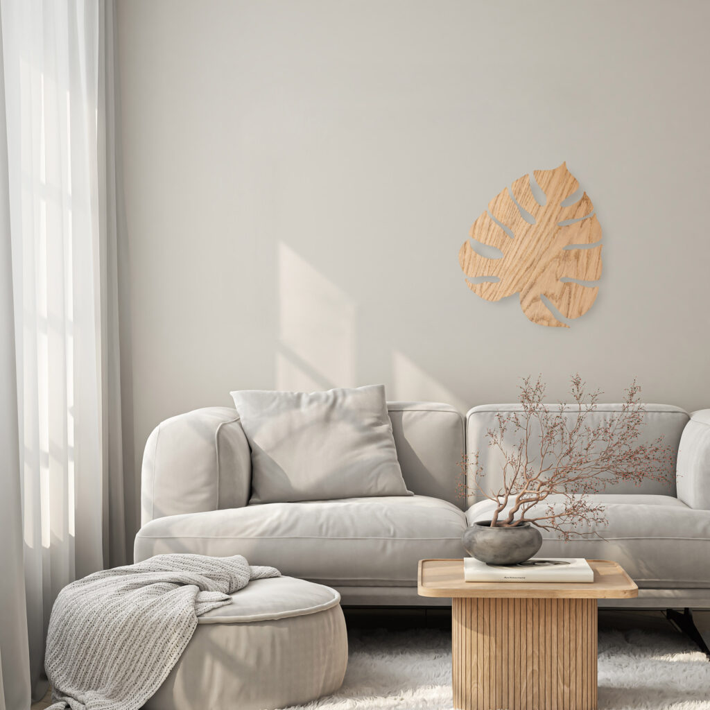 MONSTERA WOOD DĄB KINKIET 3