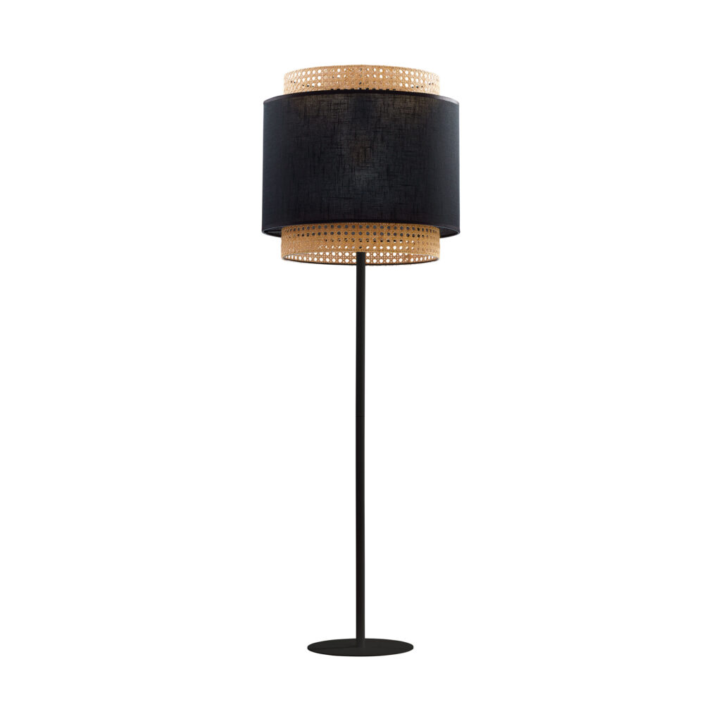 BOHO BLACK LAMPA PODŁOGOWA1