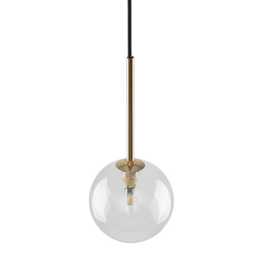 NILOS BLACK / GOLD LAMPA WISZACA 1
