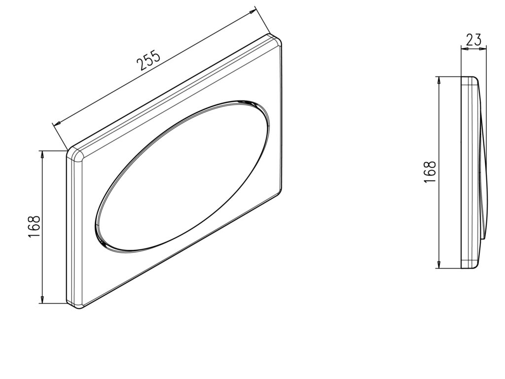 JOMO/WERIT PRZYCISK CLASSIC BIAŁY 102-000000018 4030144040088
