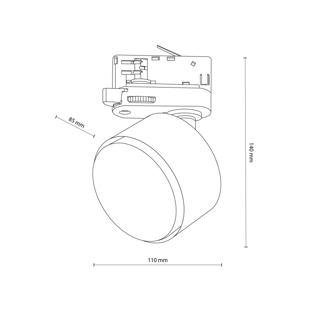 TRACER TRÓJOBWODOWY BLACK GX53