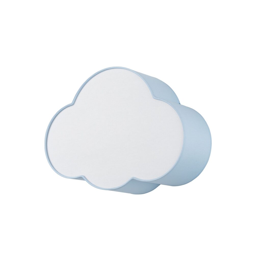 CLOUD LAMPA SUFITOWA NIEBIESKI PASTELOWY MINI 2