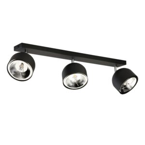 ALTEA BLACK LAMPA SUFITOWA 3+ŻARÓWKI