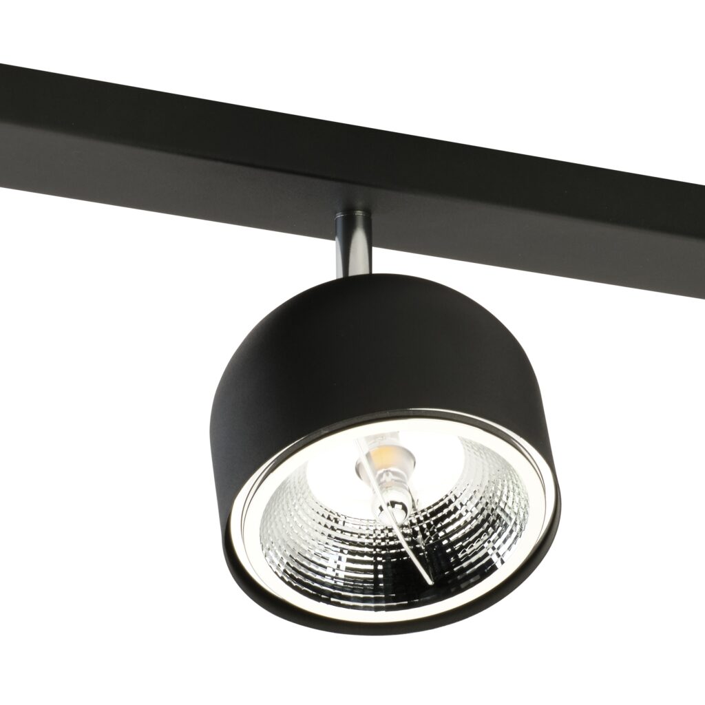 ALTEA BLACK LAMPA SUFITOWA 3+ŻARÓWKI