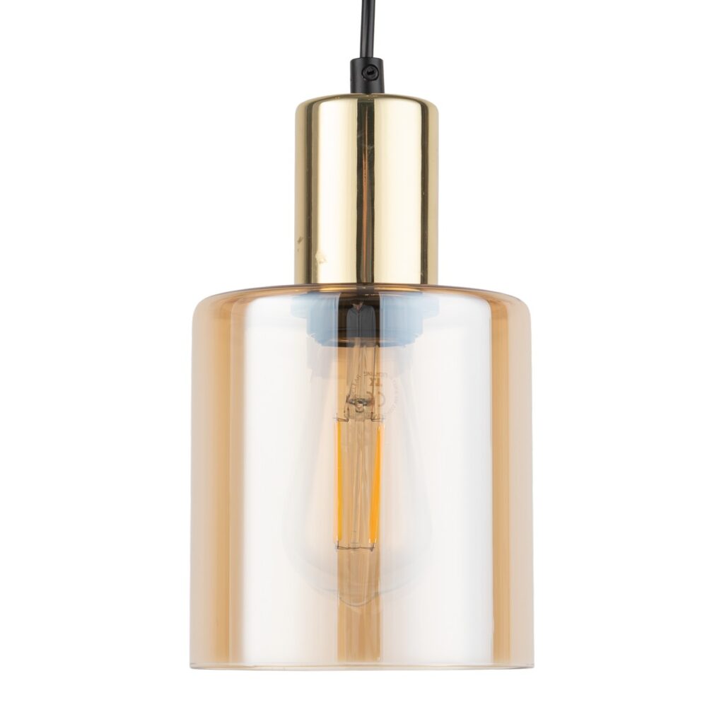 SIERRA GOLD AMBER LAMPA WISZĄCA 1 PŁ