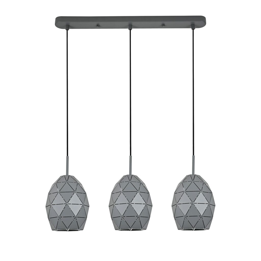 EGANA GRAPHITE LAMPA WISZĄCA 3XE27