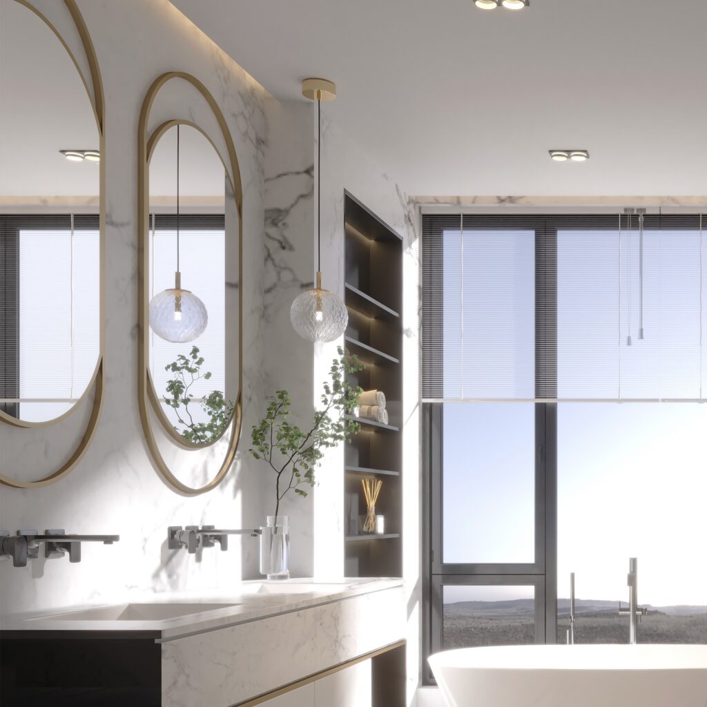 CADIX GOLD LAMPA WISZĄCA 1 PŁ