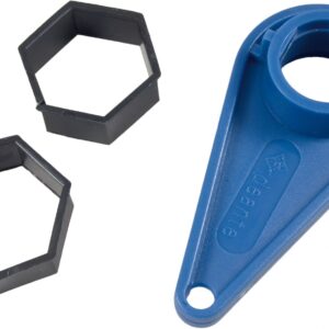 Komplet zabezpieczający – klucz do aeratorów M24/28. osłonki do nakrętek