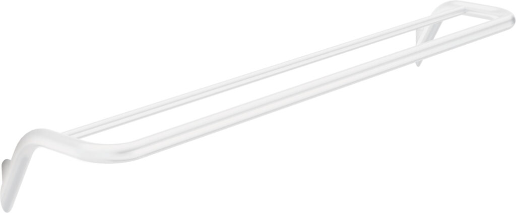 Wieszak na ręcznik podwójny – ścienny