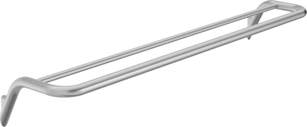 Wieszak na ręcznik podwójny – ścienny