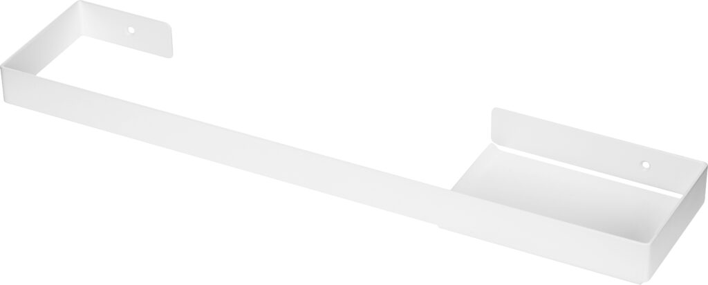 Wieszak ścienny na ręcznik – z półką