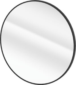 Lustro wiszące w ramie – okrągłe