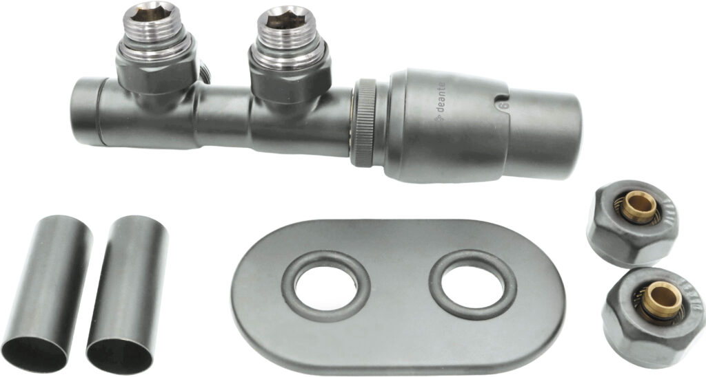 Zawór termostatyczny do grzejnika łazienkowego – prawy