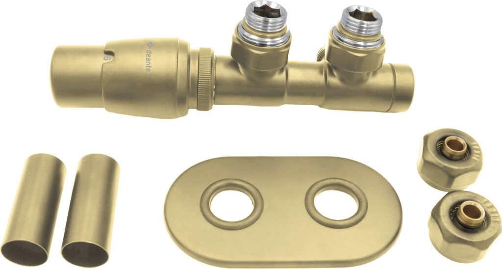 Zawór termostatyczny do grzejnika łazienkowego – lewy