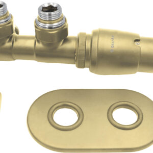 Zawór termostatyczny do grzejnika łazienkowego – prawy