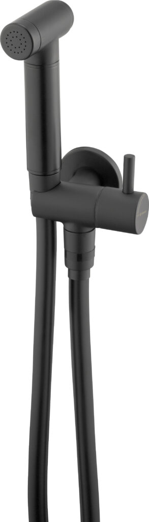 Zestaw bidetta punktowy z przyłączem kątowym – uchwyt na słuchawkę