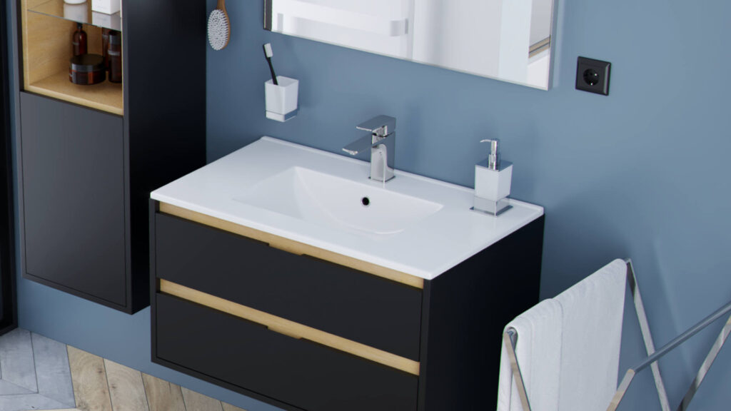 Riko dozownik do mydła w płynie stojący, chrom