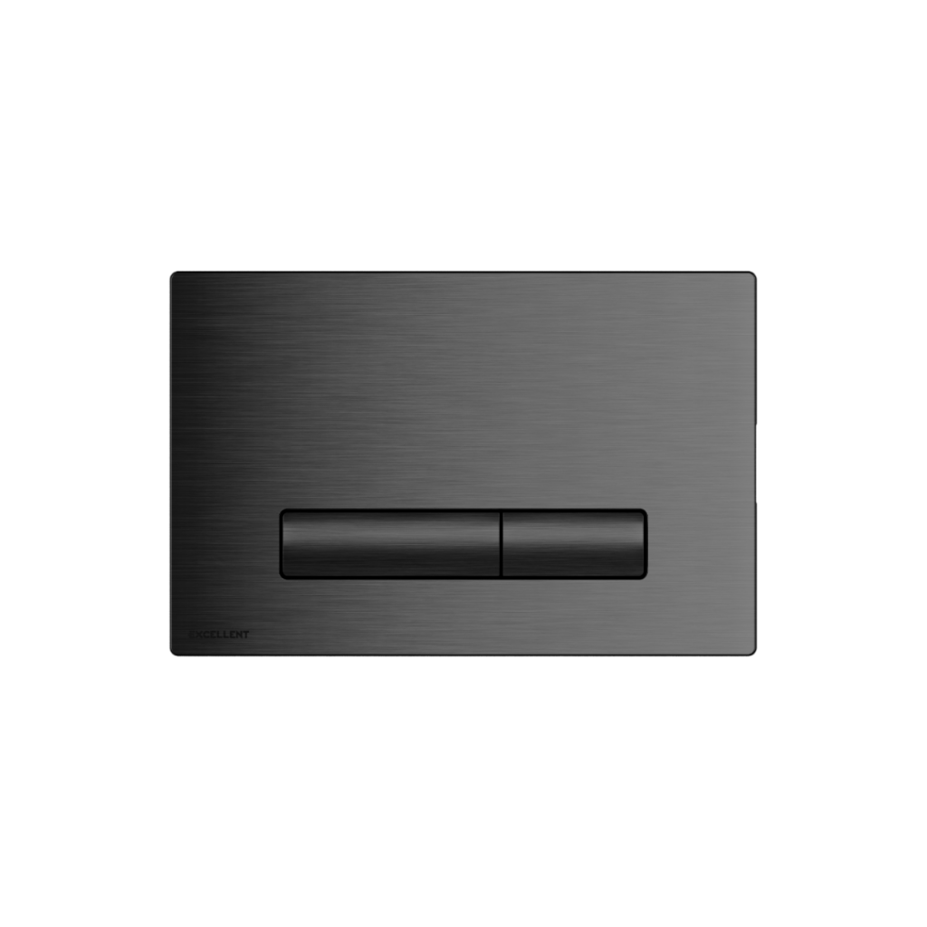 Aurro Fresh przycisk spłukujący do stelaża podtynkowego WC Shiro Premium, grafit szczotkowany