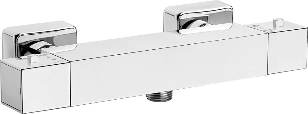 Bateria prysznicowa termostatyczna – kwadratowa