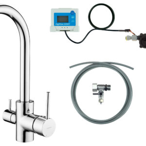 Bateria kuchenna z zestawem do filtracji wody