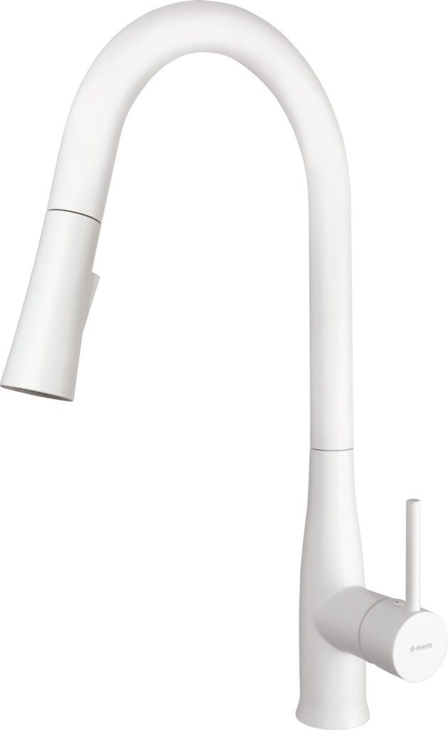 Bateria kuchenna z wyciąganą wylewką – 2 rodzaje strumienia