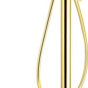 Bateria wannowa wolnostojąca z zestawem prysznicowym