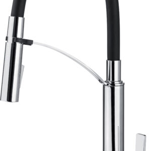 Bateria kuchenna z elastyczną wylewką – 2 rodzaje strumienia