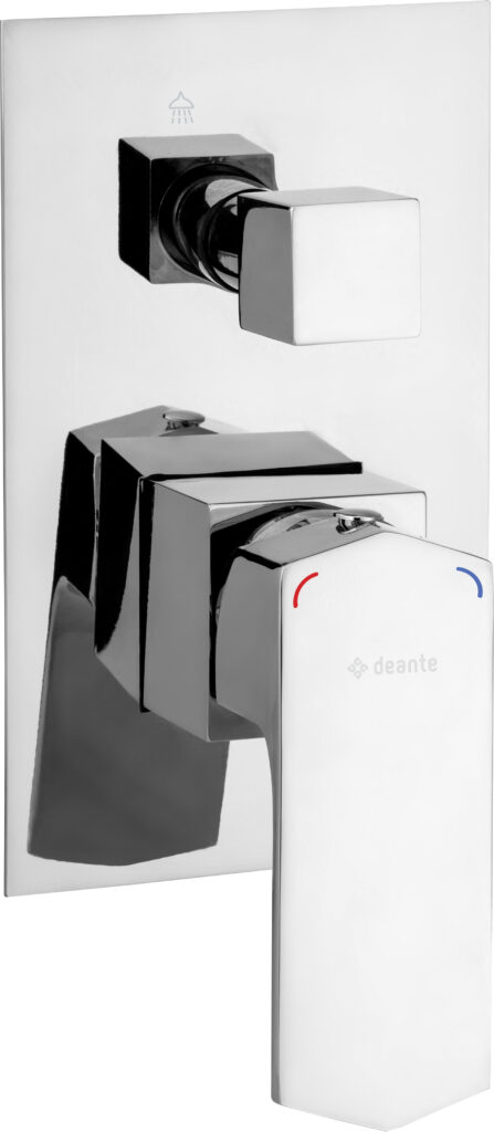 Bateria prysznicowa podtynkowa z przełącznikiem natrysku