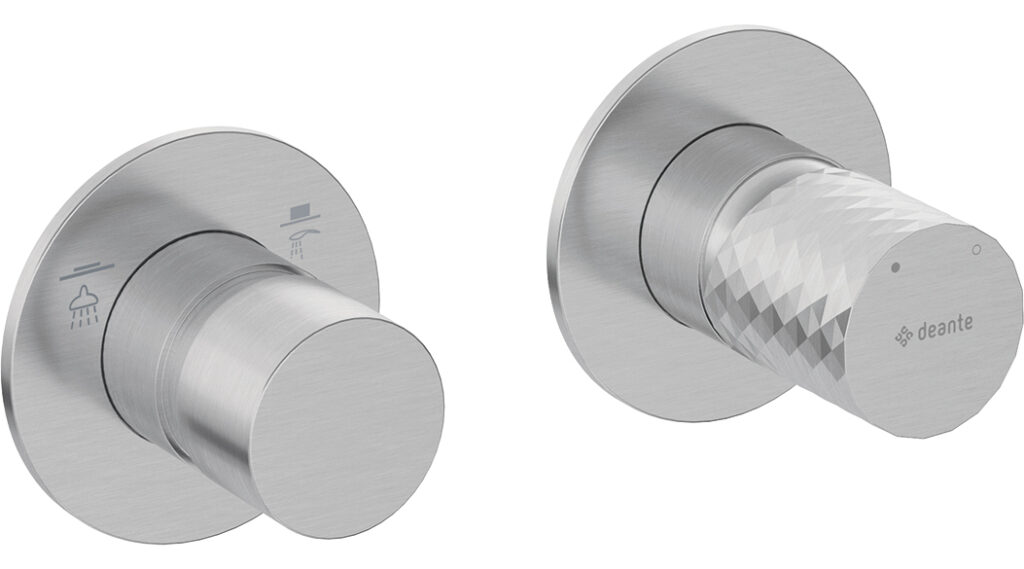 Bateria prysznicowa z przełącznikiem natrysku – pozioma