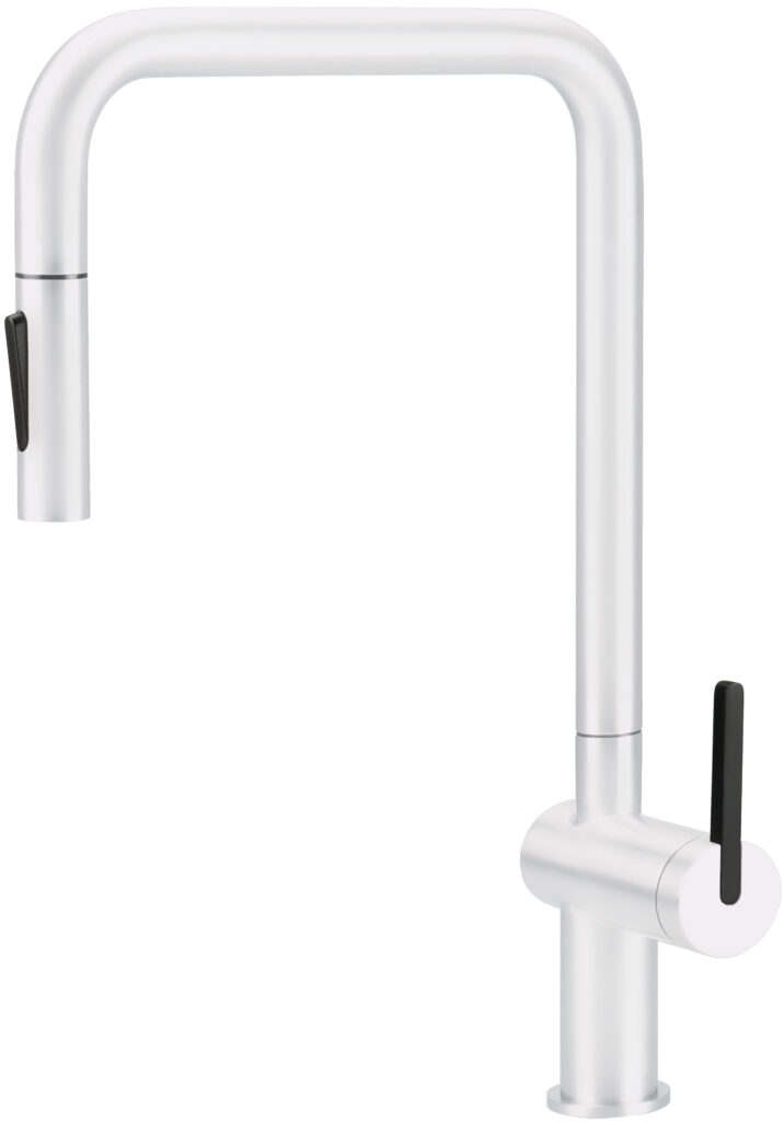 Bateria kuchenna z wyciąganą wylewką