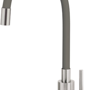 Bateria kuchenna z giętą wylewką