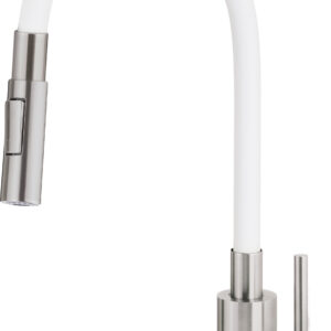 Bateria kuchenna z giętą wylewką – 2 rodzaje strumienia