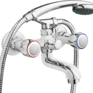 Bateria wannowa z zestawem prysznicowym