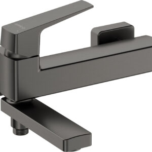 Bateria wannowa ścienna – ze składaną wylewką