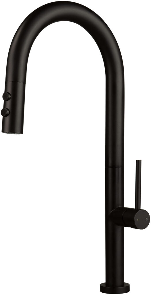 Bateria kuchenna z wyciąganą wylewką – 2 rodzaje strumienia