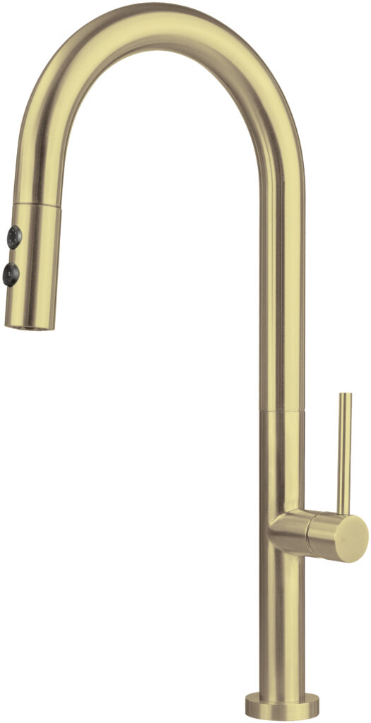 Bateria kuchenna z wyciąganą wylewką – 2 rodzaje strumienia