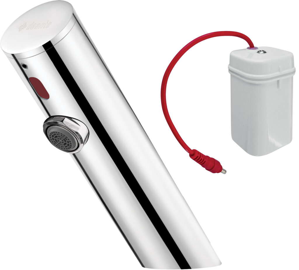 Bateria umywalkowa bezdotykowa bez regulacji temperatury – 4xAA