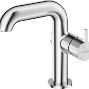 Bateria umywalkowa z prostokątną wylewką