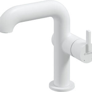 Bateria umywalkowa z prostokątną wylewką