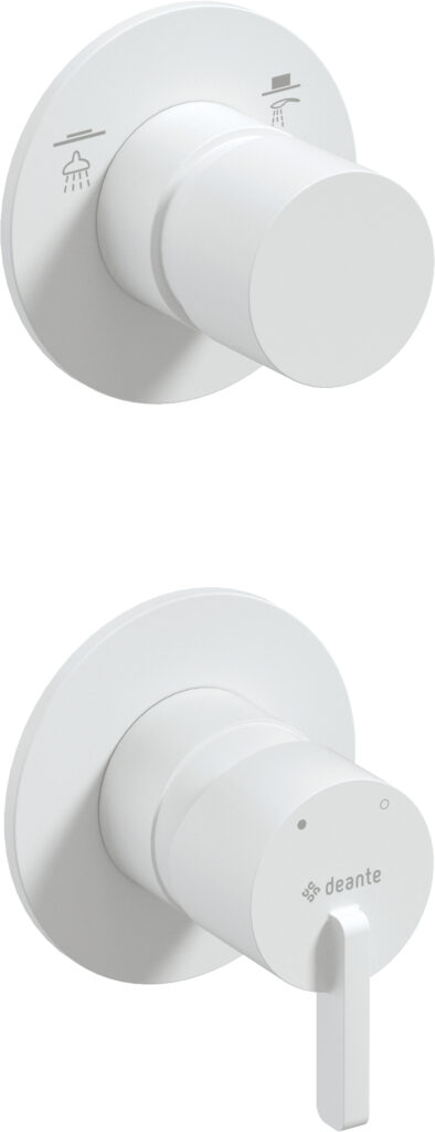 Bateria prysznicowa podtynkowa z przełącznikiem natrysku