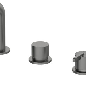 Bateria wannowa 4-otworowa z zestawem prysznicowym