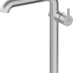 Bateria umywalkowa wysoka z prostokątną wylewką