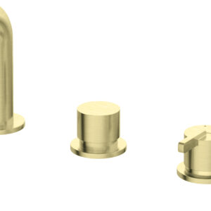 Bateria wannowa 4-otworowa z zestawem prysznicowym