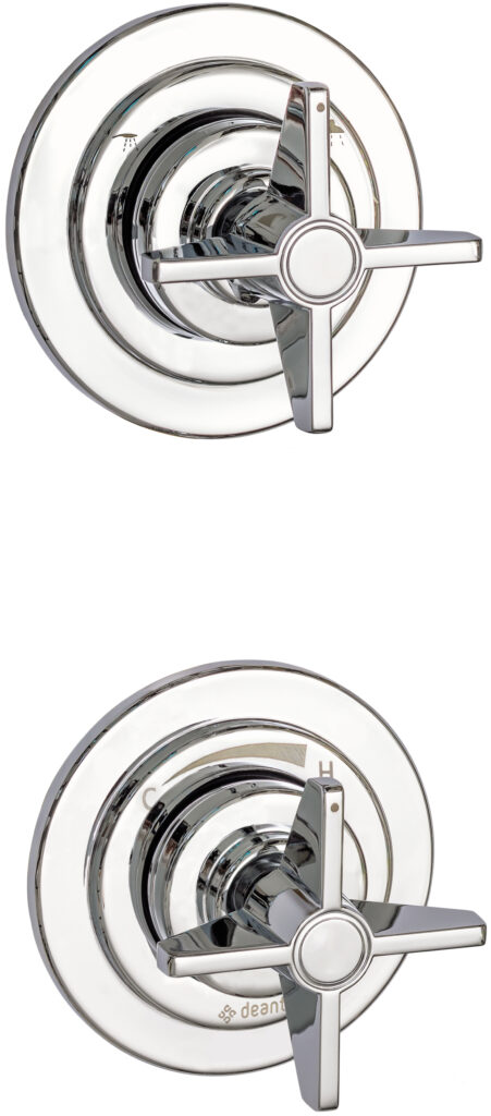 Bateria prysznicowa podtynkowa z przełącznikiem natrysku