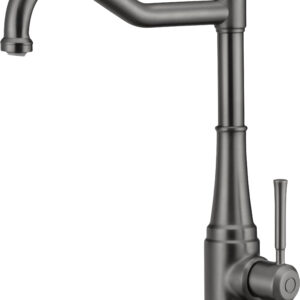 Bateria kuchenna z prostokątną wylewką