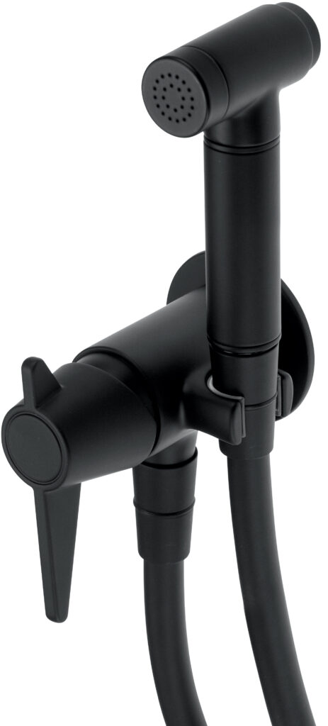 Bateria bidetowa podtynkowa ze słuchawką typu bidetta