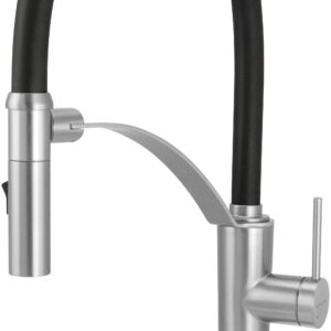 Bateria kuchenna z elastyczną wylewką – 2 rodzaje strumienia