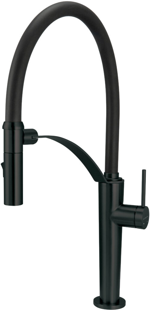 Bateria kuchenna z elastyczną wylewką – 2 rodzaje strumienia