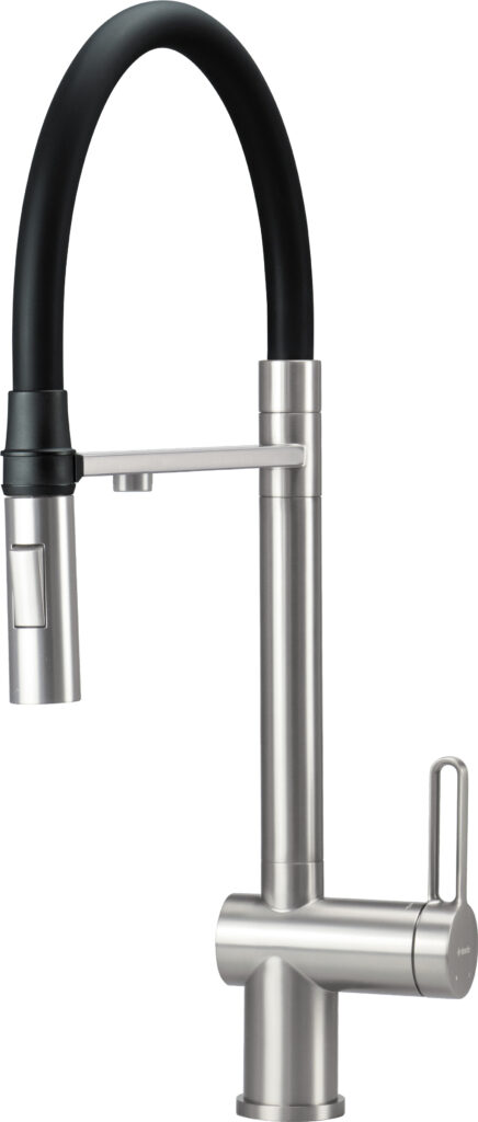 Bateria kuchenna z podłączeniem do filtra wody z elastyczną wylewką