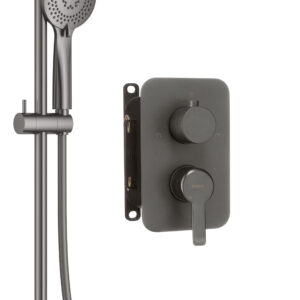 Zestaw prysznicowy podtynkowy z BOXem mieszaczowym